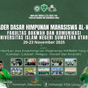 Persiapkan Regenerasi, PK HIMMAH FDK UINSU Medan Gelar Kaderisasi