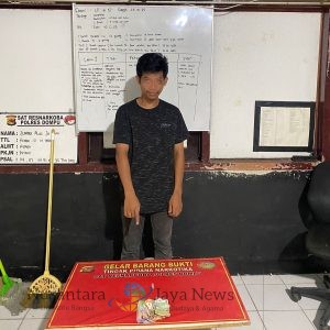 Polres Dompu Konsisten Tindak Tegas Pelaku Kejahatan Narkotika,”Tangkap Yes, Lepas No.”