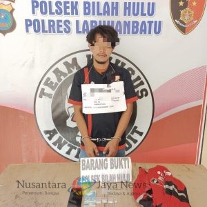 Polsek Bilah Hulu Ungkap Kasus Penyalahgunaan Narkotika, Satu Pelaku Berhasil Diamankan
