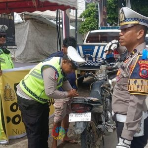 Ops Zebra Toba 2025 Satlantas Polres Labuhanbatu Intensifkan Pengaturan Lalu Lintas di Jalur Padat