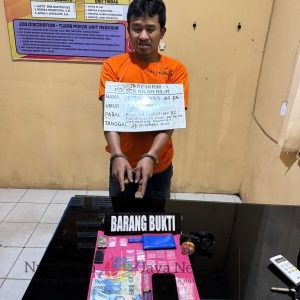 Gerak Cepat, Polsek Bilah Hilir Ringkus Pengedar Sabu yang Beraksi di Pangkatan