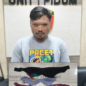 Satreskrim Polres Gresik Ringkus Pencuri Pakaian Dalam Wanita Videonya Viral di Medsos