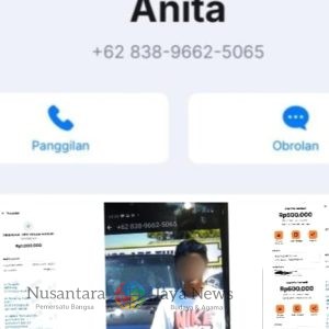 Waspada…!! Pemilik Nomor Telepon dan Dua Rekening Berbeda di Bank, Pelaku Penipuan
