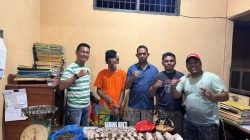 Unit Reskrim Polsek Bilah Hilir Amankan Seorang Pria Pengedar Ganja, Sita Lebih dari 1,2 Kg Barang Bukti