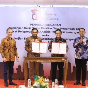 OJK, PPATK DAN BSSN Sepakati Sinergi Penguatan Integritas dan Keamanan Sektor Jasa Keuangan