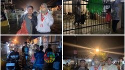 GMNI Berbagi Makan Malam kepada Masyarakat Terdampak Banjir di Kota Tebing Tinggi