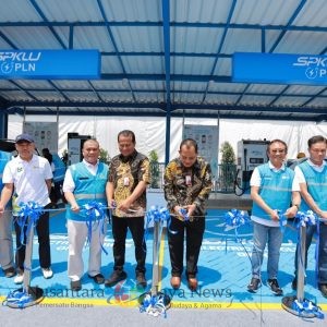 Dorong Transisi Energi, PLN Icon Plus Dukung Peresmian SPKLU Center Pertama di Jawa Timur