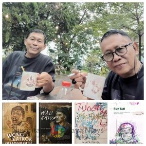 Dua Jurnalis Senior Surabaya Hadirkan Antologi Cerpen Runtah dan Wali Katon