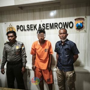 Polsek Asemrowo Amankan Residivis Pencuri Kompor di Greges Jaya