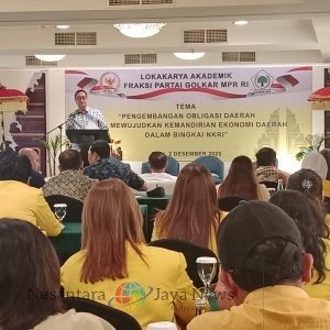 Fraksi Golkar MPR RI Gelar Lokakarya Akademik Bahas Strategis Pengembangan Obligasi Daerah