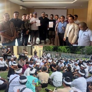 Aksi Solidaritas Warga Jimbaran Berlangsung Damai, Kasus Pengeroyokan di Puri Gading Diselesaikan Melalui Mediasi