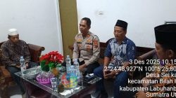 Kapolsek Bilah Hilir Perkuat Sinergi Kamtibmas Lewat Silaturahmi