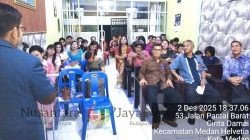 Perayaan Natal UMKM ( Usaha Mikro, Kecil Dan Menengah ) Kota Medan Berlangsung Meriah