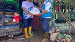 Peduli Bencana, PLN Icon Plus Gerak Cepat Distribusikan Bantuan Sembako Warga Nanggalo