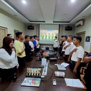 Satpam Haleyora Powerindo Ikuti Refreshment Manajemen Risiko di PLN UIP JBTB