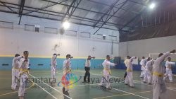 Tingkatkan Keterampilan, Satpam Haleyora Powerindo – PLN UIP JBTB Gelar Refreshment Beladiri Karate