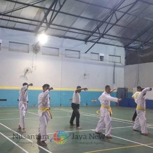 Tingkatkan Keterampilan, Satpam Haleyora Powerindo – PLN UIP JBTB Gelar Refreshment Beladiri Karate