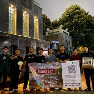 Komunitas Aksi Rantau Untuk Sumatera Gelar Aksi Dana Pray For Sumatera