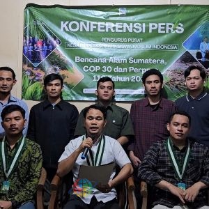 PP KAMMI Gelar Konferensi Pers Sikapi Bencana Alam Sumatera, COP30, dan Perpres 110 Tahun 2025