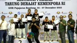 Atlet Kodrat Sidoarjo Harumkan Kabupaten Sidoarjo pada Kejurnas Pelajar Tarung Derajat Kemenpora RI 2025