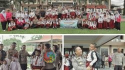 Kapolres Blitar Beserta PJU Sambut Kunjungan Edukatif SD Negeri Pojok 01 Kabupaten Blitar