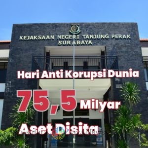 Hari Anti Korupsi 2025, Kejari Tanjung Perak Beberkan Capaian: 21 Penuntutan, Rp75,5 M Aset Disita