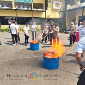 Jelang Akhir Tahun, Polres Tanjung Perak Gelar Pemusnahan Barang Bukti Narkoba