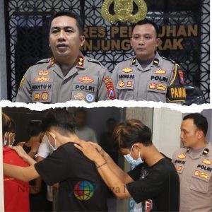 Polres Pelabuhan Tanjung Perak Tangkap Geng Remaja Bersajam yang Begal Motor di Bulak Surabaya