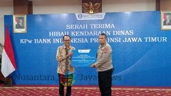 Dukung Tugas Polri Bank Indonesia Jatim Hibahkan 3 Unit Ranmor