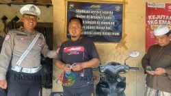 Satlantas Polres Bangkalan Sosialisasikan Larangan Knalpot Brong Jelang Natal dan Tahun Baru 2026