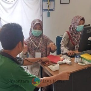 Lapas Batang Gandeng Puskesmas Batang 3 Gelar Pemeriksaan Kesehatan Warga Binaan