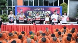 Sepanjang 2025, Polres Gresik Berhasil Ungkap Ratusan Kasus Kriminal dan Narkoba