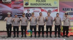 Pastikan Pembangunan Berjalan Lancar, Kapolres Pemalang Tinjau Polsek Randudongkal