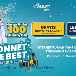 ICONNET Tawarkan Promo Akhir Tahun: Internet Tanpa Batas Mulai Rp100 Ribuan, Instalasi Gratis dan Hemat hingga 7 Bulan