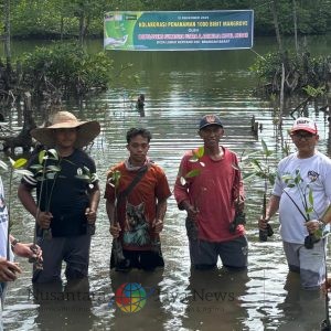 Bobylovers Sumut Perkuat Ekosistem Pesisir Lewat Penanaman Seribu Mangrove di Lubuk Kertang