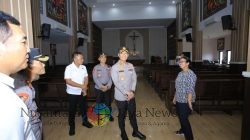 Kapolres Madiun Cek Kesiapan Pengamanan Gereja Jelang Perayaan Natal