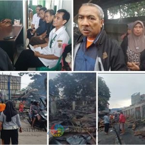 Api Mengamuk di Pasar Pagi Pemalang, Pedagang Pakaian Alami Kerugian Besar