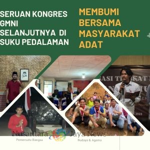 Seruan Kongres GMNI Selanjutnya di Suku Pedalaman, Membumi bersama Masyarakat Adat