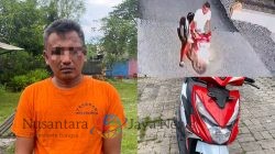 Polsek Duduksampeyan Ringkus Pria Curi Motor Tetangga Terekam CCTV