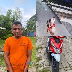 Polsek Duduksampeyan Ringkus Pria Curi Motor Tetangga Terekam CCTV