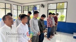 Natal Penuh Damai, Warga Binaan Nasrani Lapas Batang Ikuti Ibadah Malam Natal Secara Virtual