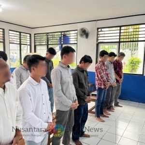 Natal Penuh Damai, Warga Binaan Nasrani Lapas Batang Ikuti Ibadah Malam Natal Secara Virtual