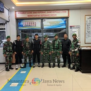 Jelang Nataru, Lapas Batang Perkuat Pengamanan Bersama TNI Kodim 0736/Batang