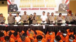 Polres Pelabuhan Tanjung Perak Berhasil Tekan Angka Kriminalitas Hingga 13 Persen di 2025