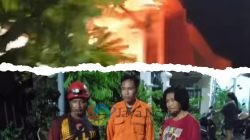 Kebakaran Rumah Dua Lantai di Jagir Surabaya Berhasil Dipadamkan, Tidak Ada Korban Jiwa