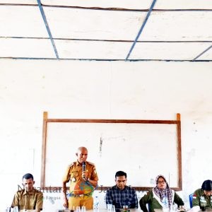 PERESMIAN KDMP DESA GUNUNG GODANG DIHADIRI CAMAT RANTO BAEK