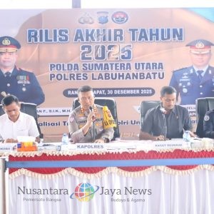 Rilis Akhir Tahun 2025 Polres Labuhanbatu komitmen Tegas ciptakan keamanan kamtibmas 
