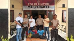 Diduga Bobol Kantor KUA Kecamatan Kempo, Dua Pria Dusun Kolo Di Bekuk Polisi
