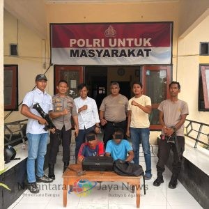 Diduga Bobol Kantor KUA Kecamatan Kempo, Dua Pria Dusun Kolo Di Bekuk Polisi