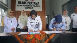 Wabup Sidoarjo Terima Penyerahan Bayi yang Ditinggal Wafat Ibunya di Rutan Porong